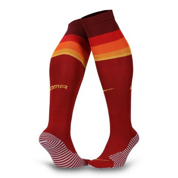 Calcetines As Roma 1ª 2020-2021 Rojo